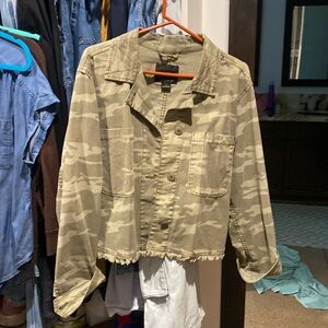 Sanctuary camo jacket